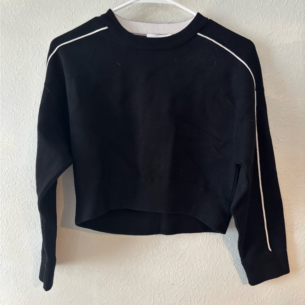 JONATHAN SIMKHAI Black Long‎ Sleeve Sweater